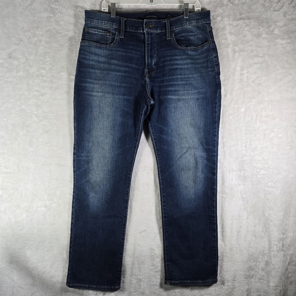 Lucky Brand 223 Straight Jeans Blue Men’s Size 34x30 Denim Stretch - Picture 1 of 11